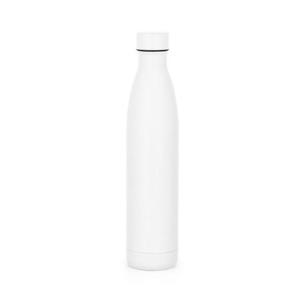 Double-walled stainless steel bottle (90% recycled) - Egotier 94362A