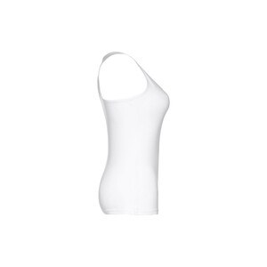 TH Clothes 30119 - Women's sleeveless cotton T-shirt. White