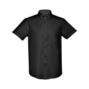 TH Clothes 30157 - Men's short-sleeved oxford shirt