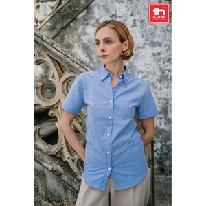 TH Clothes 30158 - Women's long-sleeved oxford shirt