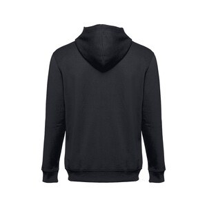 TH Clothes 30161 - Men's hoodie in cotton and polyester with full zip