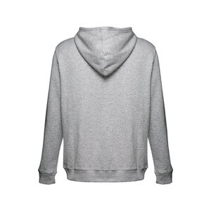 TH Clothes 30161 - Men's hoodie in cotton and polyester with full zip