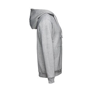TH Clothes 30161 - Men's hoodie in cotton and polyester with full zip