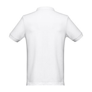 TH Clothes 30187 - Men's short-sleeved piqué polo shirt in 100% cotton