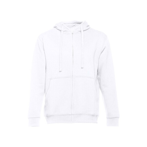 TH Clothes 30256 - Mens hooded full zipped sweatshirt