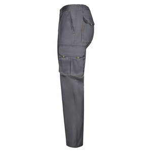 Velilla 36004 - Two-tone multi-pocket twill trousers (200g/m²), in cotton (35%) and polyester (65%)