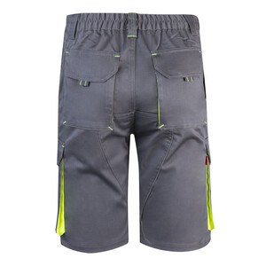 Velilla 36018 - Two-tone, multi-pocket stretch Bermuda shorts (240g/m²), in cotton (46%), EME (38%) and polyester (16%)