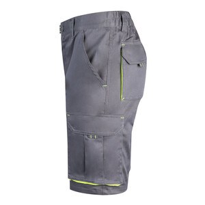 Velilla 36018 - Two-tone, multi-pocket stretch Bermuda shorts (240g/m²), in cotton (46%), EME (38%) and polyester (16%)