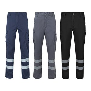 Velilla 36025 - Multi-pocket stretch trousers (240g/m²), in cotton (46%), EME (38%) and polyester (16%)