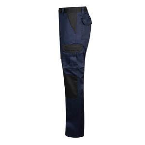 Velilla 36029 - Two-tone multi-pocket twill trousers (240 g/m²), in cotton (35%) and polyester (65%)