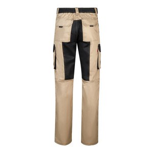 Velilla 36029 - Two-tone multi-pocket twill trousers (240 g/m²), in cotton (35%) and polyester (65%)