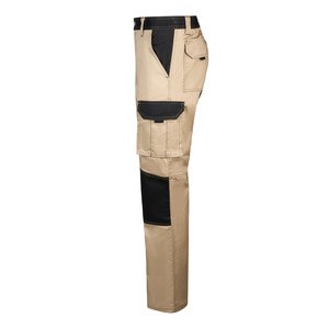 Velilla 36029 - Two-tone multi-pocket twill trousers (240 g/m²), in cotton (35%) and polyester (65%)