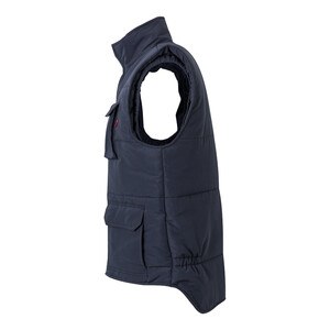 Velilla 36047 - Multi-pocket padded vest (220g/m²), in polyester (100%)