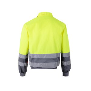 Velilla 36050 - Two-tone twill jacket (210g/m²) in polyester (80%) and cotton (20%)