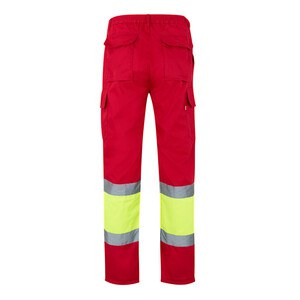 Velilla 36054 - Two-tone multi-pocket twill trousers (210g/m²), in cotton (20%) and polyester (80%)