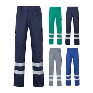 Velilla 36058 - Multi-pocket twill trousers (200g/m²), in cotton (35%) and polyester (65%)