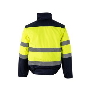 Velilla 36059 - Two-tone padded jacket (180g/m²) in polyester (100%), with PU coating