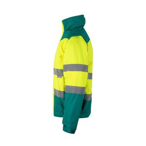 Velilla 36059 - Two-tone padded jacket (180g/m²) in polyester (100%), with PU coating