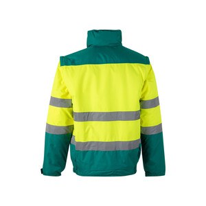 Velilla 36060 - Two-tone padded jacket (180g/m²) in polyester (100%), with PU coating