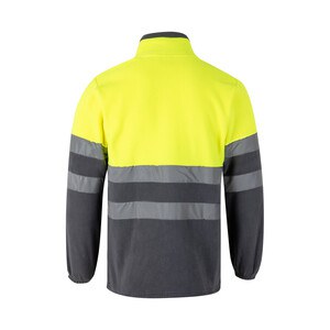 Velilla 36073 - Two-tone fleece jacket (280g/m²), in polyester (100%)