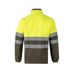 Velilla 36075 - Two-tone fleece jacket (280g/m²), in polyester (100%)