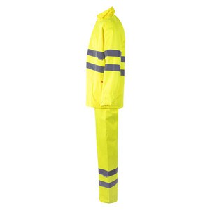 Velilla 36077 - Rain suit (130g/m²), in polyester (100%) with PU coating