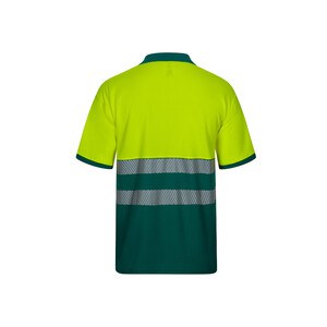 Velilla 36100 - Two-tone piqué polo shirt (150g/m²) with short sleeves, in cotton (55%) and polyester (45%)