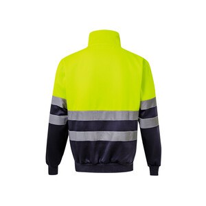 Velilla 36101 - Two-tone sweatshirt (300g/m²) in polyester fleece (100%)