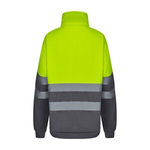 Velilla 36101 - Two-tone sweatshirt (300g/m²) in polyester fleece (100%)