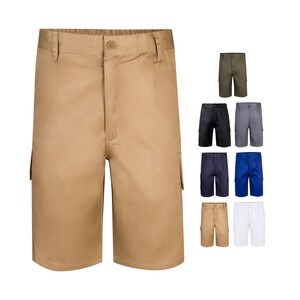 Velilla 36115 - Bermuda shorts in multi-pocket twill (200g/m²), in cotton (35%) and polyester (65%)
