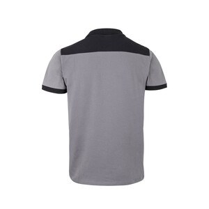 Velilla 36148 - Two-tone stretch piqué polo shirt (200g/m²) with short sleeves, in polyester (96%) and elastane (4%)
