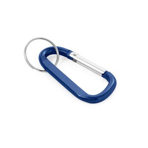 Aluminium carabiner with keyring - Egotier 58823