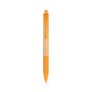 Bamboo ball pen with non-slip clip - Egotier 81013