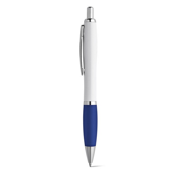 ABS ball pen with clip and metal trim - Egotier 81132