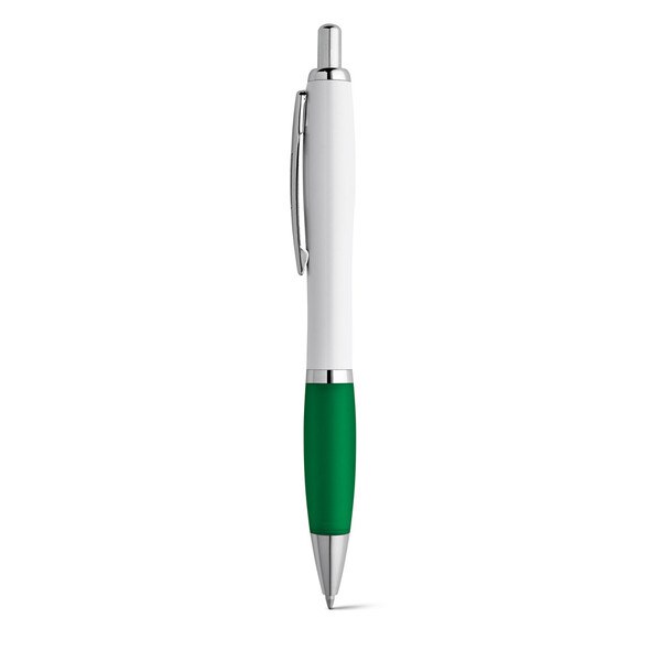 ABS ball pen with clip and metal trim - Egotier 81132