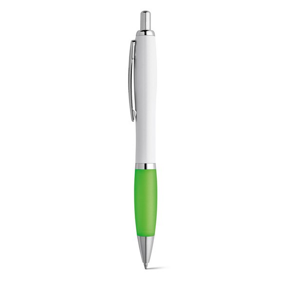 ABS ball pen with clip and metal trim - Egotier 81132