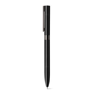 Aluminium twist action ball pen with clip - Egotier 81156