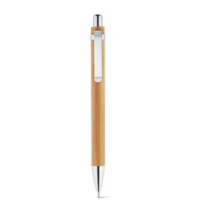 Ball pen and mechanical pencil set in bamboo - Egotier 81162