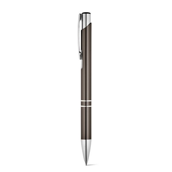 Aluminium ball pen with clip - Egotier 81165