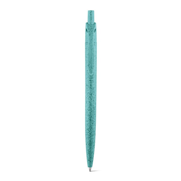 Wheat straw fibre and ABS ball pen with clip - Egotier 81168