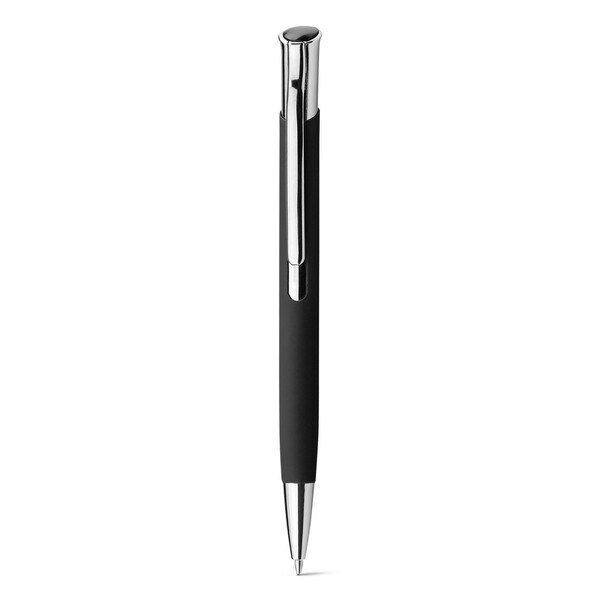 Aluminium ball pen with rubber finish - Egotier 81192