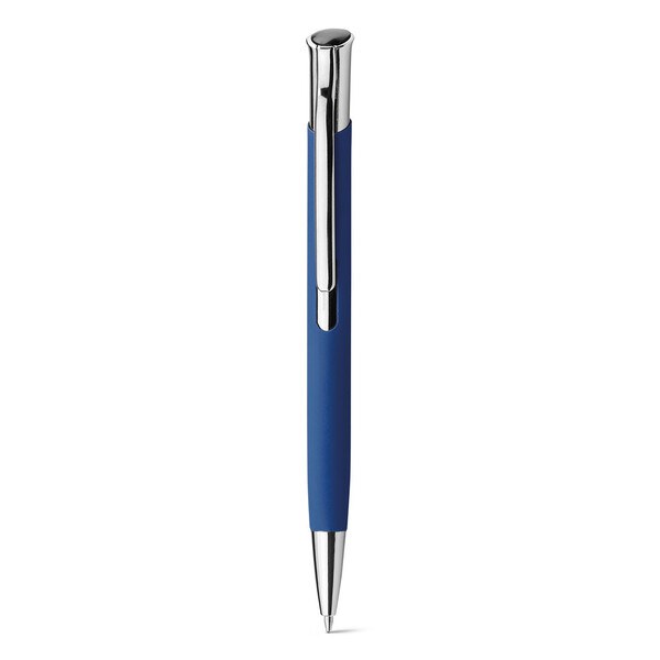Aluminium ball pen with rubber finish - Egotier 81192