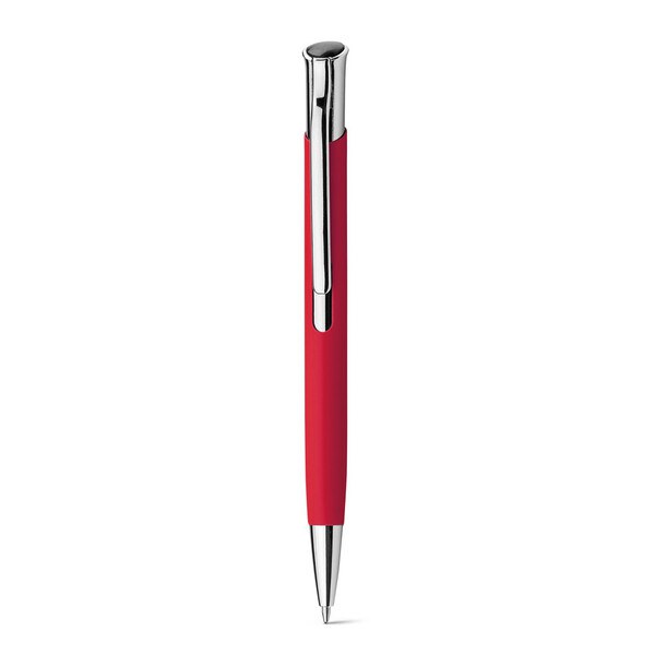 Aluminium ball pen with rubber finish - Egotier 81192