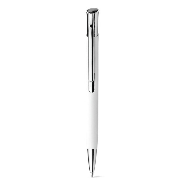 Aluminium ball pen with rubber finish - Egotier 81192