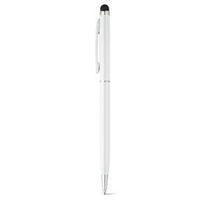 Aluminium ball pen with twist mechanism and touch tip - Egotier 91624