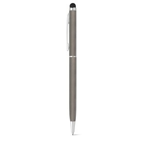 Aluminium ball pen with twist mechanism and touch tip - Egotier 91624