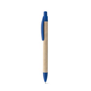 Kraft paper ball pen with clip - Egotier 91628