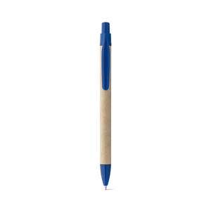 Kraft paper ball pen with clip - Egotier 91628