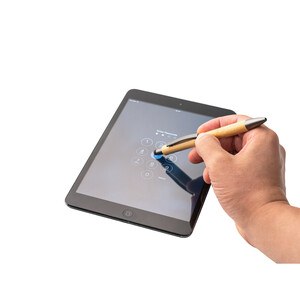 Bamboo ball pen with matt finish - Egotier 91770