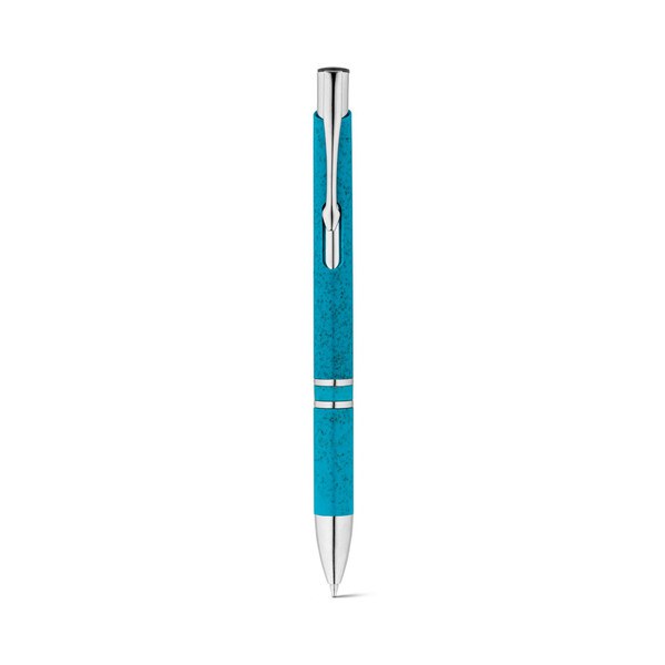 Straw fibre and ABS ball pen with clip - Egotier 91771